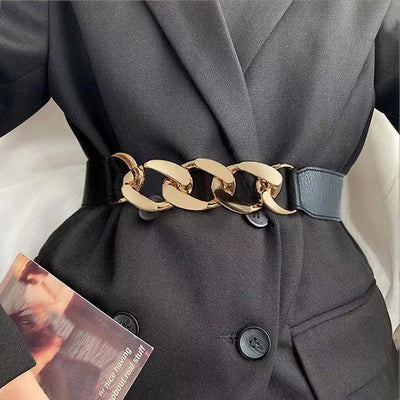 Vestido Abrigo Versátil con Cintura Elástica Ajustable