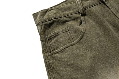 Pantalones de Gabardina Pesada Lavados para Hombre - Corte Versátil - Image 15