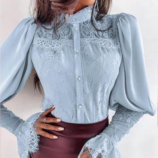 Blusa Manga Larga Mujer - Camisa Primavera Elegante - Image 5