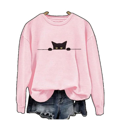 Blusa Suelta de Manga Larga con Diseño Estampado - Image 12