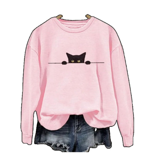 Blusa Suelta de Manga Larga con Diseño Estampado - Image 12