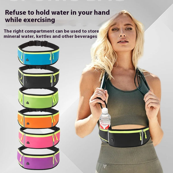 Bolsa Deportiva Impermeable de Gran Capacidad para Cintura - Ideal para Correr y Entrenamientos