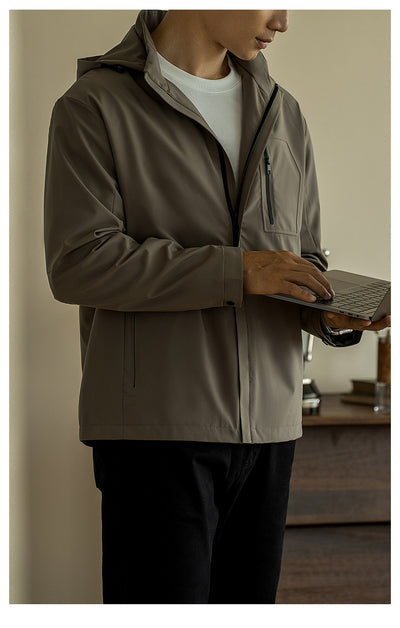 Chaqueta Impermeable Ligera para Hombre - Secado Rápido Otoño - Image 8