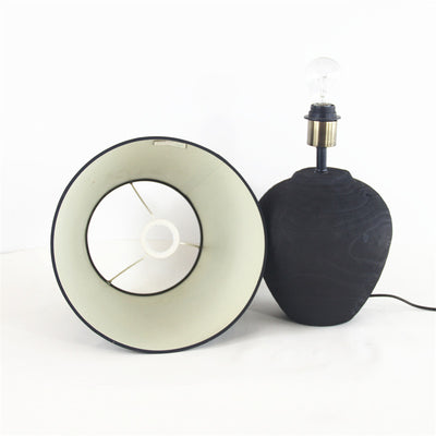 Lámpara de Mesa Artesanal de Madera | Diseño Sereno y Minimalista - Image 17