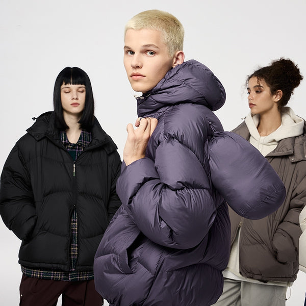 Chaqueta Puff Ultraligera con Capucha - Abrigo Compacto Unisex