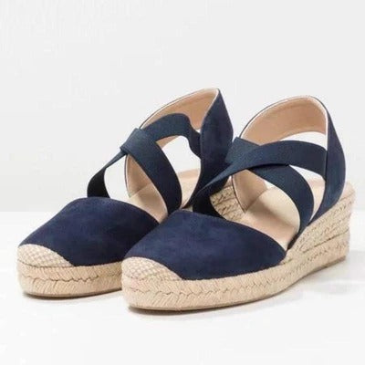 Sandalias Tipo Baotou con Cuña Mediana para Estudiantes - Image 5