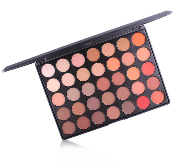 Paleta de Sombras 35 Colores Shimmer y Mate - The Palette B