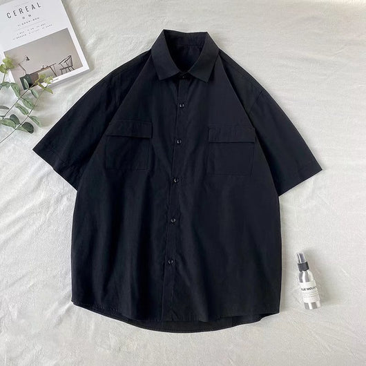 Camisa de Trabajo Coreana para Hombre - Estilo Moderno y Versátil - Image 10