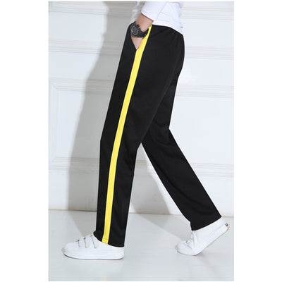 Pantalones de Chándal Holgados Negro Puro - Image 24