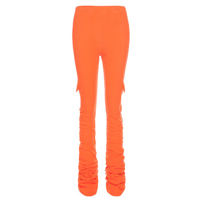 Pantalones de Pana Cintura Alta Casual Versátil para Mujer - Image 11