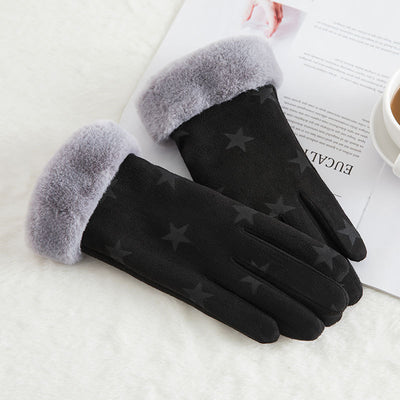 Guantes de Invierno en Gamuza con Lana Térmica para Mujer - Image 18