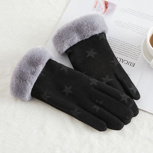 Guantes de Invierno en Gamuza con Lana Térmica para Mujer - Image 18