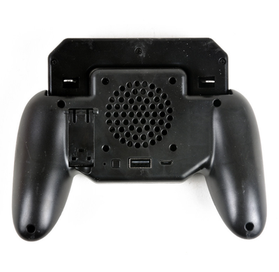 Black mobile gaming controller with 'BATTLEGROUNDS' text, featuring two top triggers and ergonomic hand grips. - Image 10