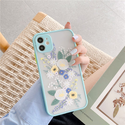 Funda para teléfono con flores acrílicas candy - Image 10