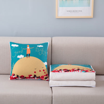 Almohada Multifuncional de Algodón y Lino 40x40 cm - Image 58