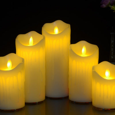 Velas LED de Cera Real Luma - Set de 3 Piezas