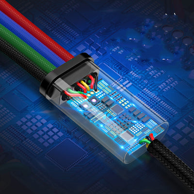 Cable de Datos Múltiple 4 en 1 para Celulares - Image 5