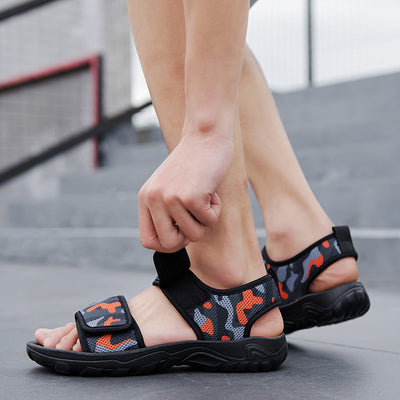 Sandalias Casuales de Verano para Hombre con Cierre de Velcro - Image 5