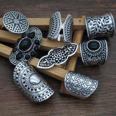 Juego de 8 Anillos Vintage - Image 6