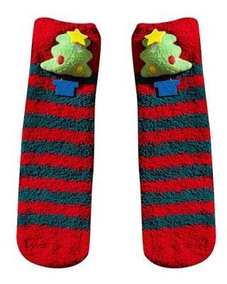 Calcetines Navideños de Felpa Suave - Image 7