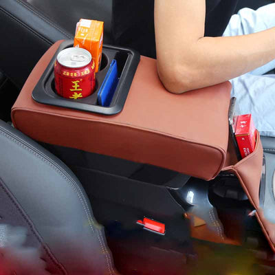 Organizador de Reposabrazos para Auto con Portavasos - Image 10