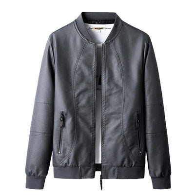 Chaqueta de Cuero Premium para Hombre - Abrigo Grueso y Cálido - Image 13