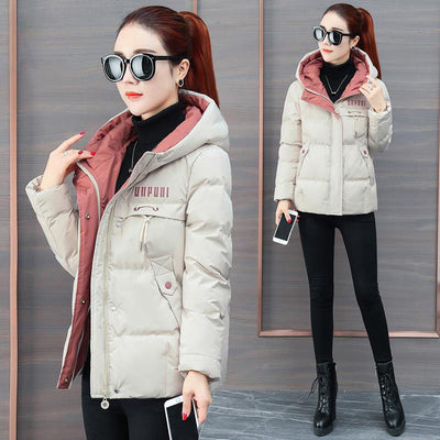 Abrigo de Plumón y Algodón para Invierno - Chaqueta Suelta y Cálida para Mujer - Image 10