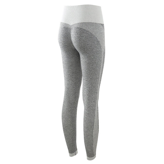 Pantalones yoga de cintura alta sin costuras - Image 2