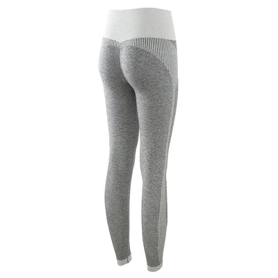Pantalones yoga de cintura alta sin costuras - Image 2