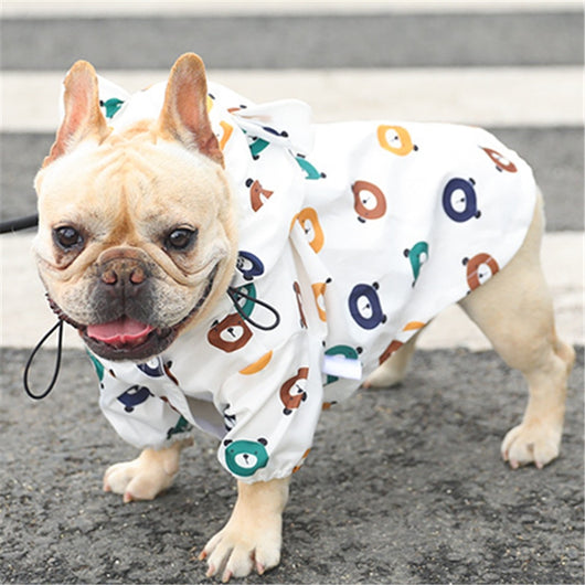Impermeable para Cachorros - Traje Osito Resistente al Agua