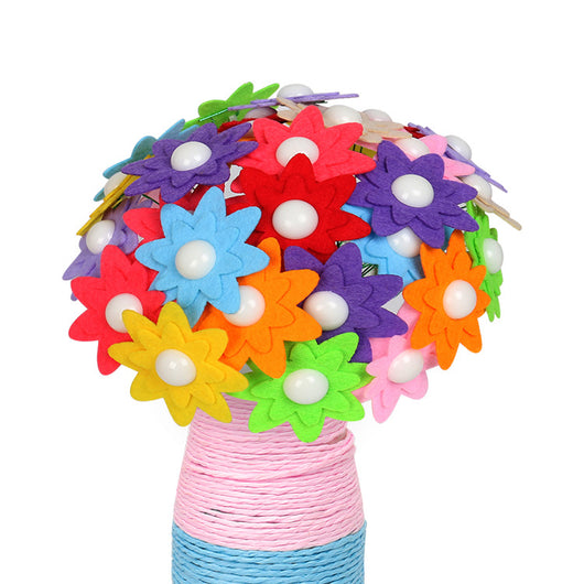 Ramo de Botones Creativo DIY para Niños - Image 2