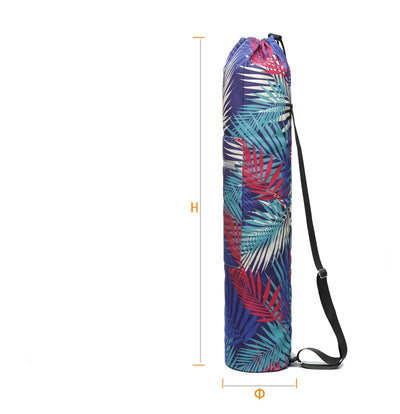 Mochila de yoga en lona estampada - Image 3