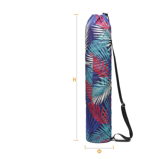 Mochila de yoga en lona estampada - Image 3