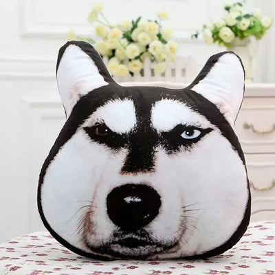 Almohada Térmica 3D Cabeza de Perro - Cojín Creativo Calentable - Image 11