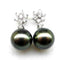 Aretes de Perla Negra