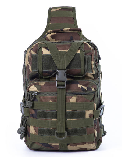 Bolsa Táctica Militar Impermeable de Hombro con Camuflaje - Image 7