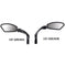 Espejo Retrovisor Plegable para Bicicleta