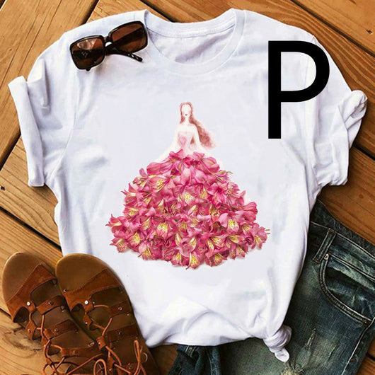 Falda Floral de Ballet Personalizada para Niña y Mujer - Manga Corta - Image 17