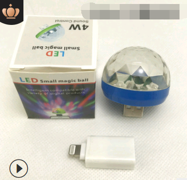 Luz de Escena Mágica RGB con Control por Voz y USB - Image 12