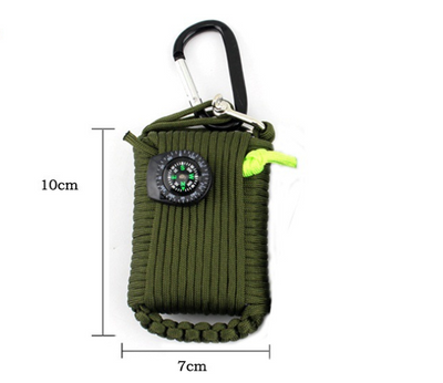 Kit de Supervivencia y Emergencia Outdoor con Cuerda Tejida a Mano - Image 2