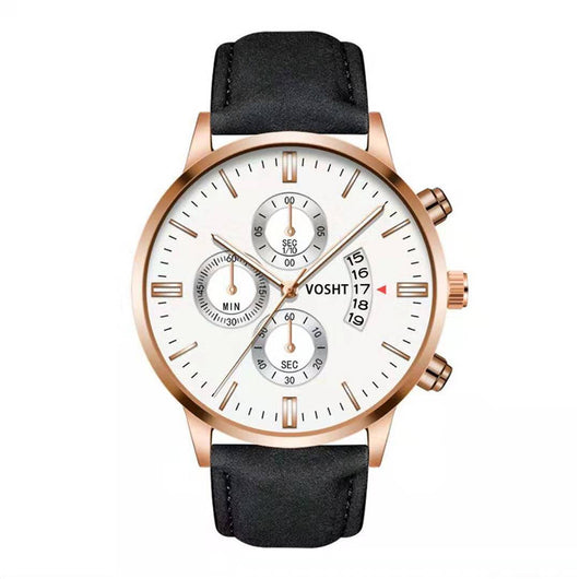 Reloj Multifunción con Calendario y Tres Esferas