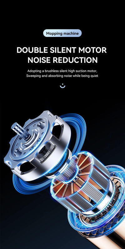 Máquina Barredora Inteligente 2 en 1 con Humidificación y Trapeado - Image 13