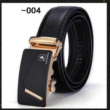 Cinturón de Cuero Ejecutivo para Hombre con Hebilla Automática de Dos Capas - Image 13