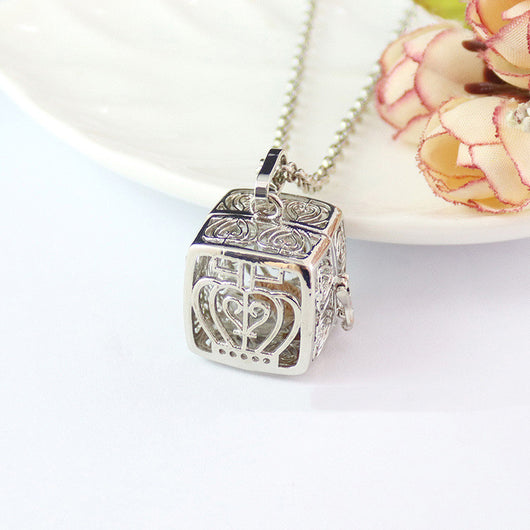 Collar Joyero Esfera de Cristal con Foto - Diseño Jaula de Pájaros - Image 18
