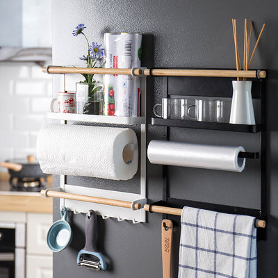 Organizador Magnético para Refrigerador de Pared - Soporte Multifunción - Image 6