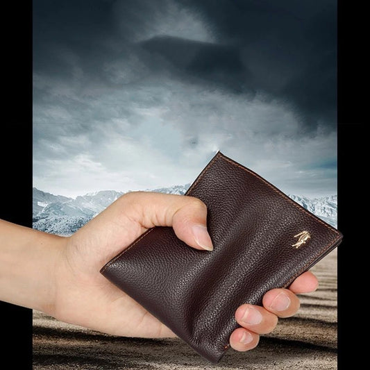 Billetera Corta Clásica para Hombre Negocios y Moda - Image 2