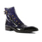 Botas Formales para Hombre con Punta Cuadrada y Cierre Lateral