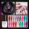 Rainbow Light Therapy Nails with Star Design - 29 Colors