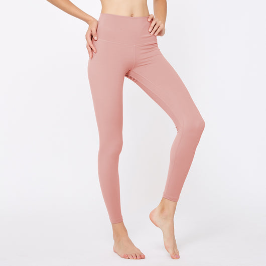 Pantalones de Yoga Reversibles Nude de Nylon para Mujer - Image 37