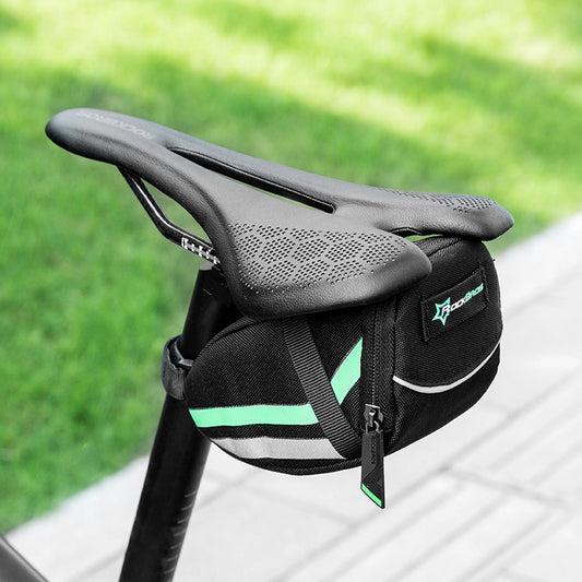 Asiento de Bicicleta Acolchado con Liberación Rápida y Bolsa Integrada